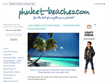 Tablet Screenshot of phuket-beaches.com